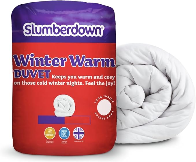 Slumberdown Winter Warm 15 Tog Duvet Double Amazon.co.uk Kitchen & Home