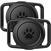 Citymore for Airtag Dog Collar Holder 2Pack,IPX8 Waterproof for air tag case,for AirTags GPS Tracking Accessories丨Compatible 