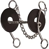 The Brittany Pozzi Collection by Professionals Choice Equine Three Piece Twisted Wire Bit (6.5-Inch)