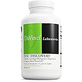 DAVINCI Labs Disc Discovery - Support Spinal Health & Back Function - with Vitamin C, Vitamin D3, Bovine Tracheal Cartilage, Apple Pectin & Horsetail Powder - Gluten-Free - 180 Capsules