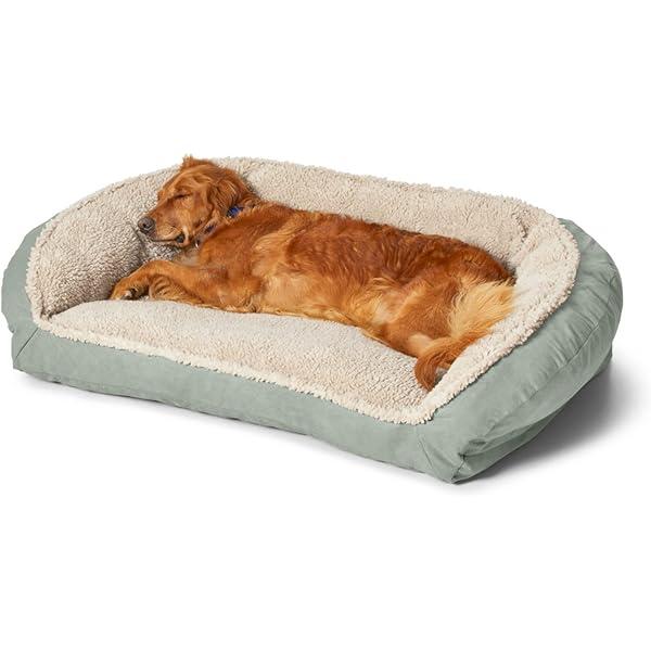 orvis memory foam wraparound dog bed with fleece