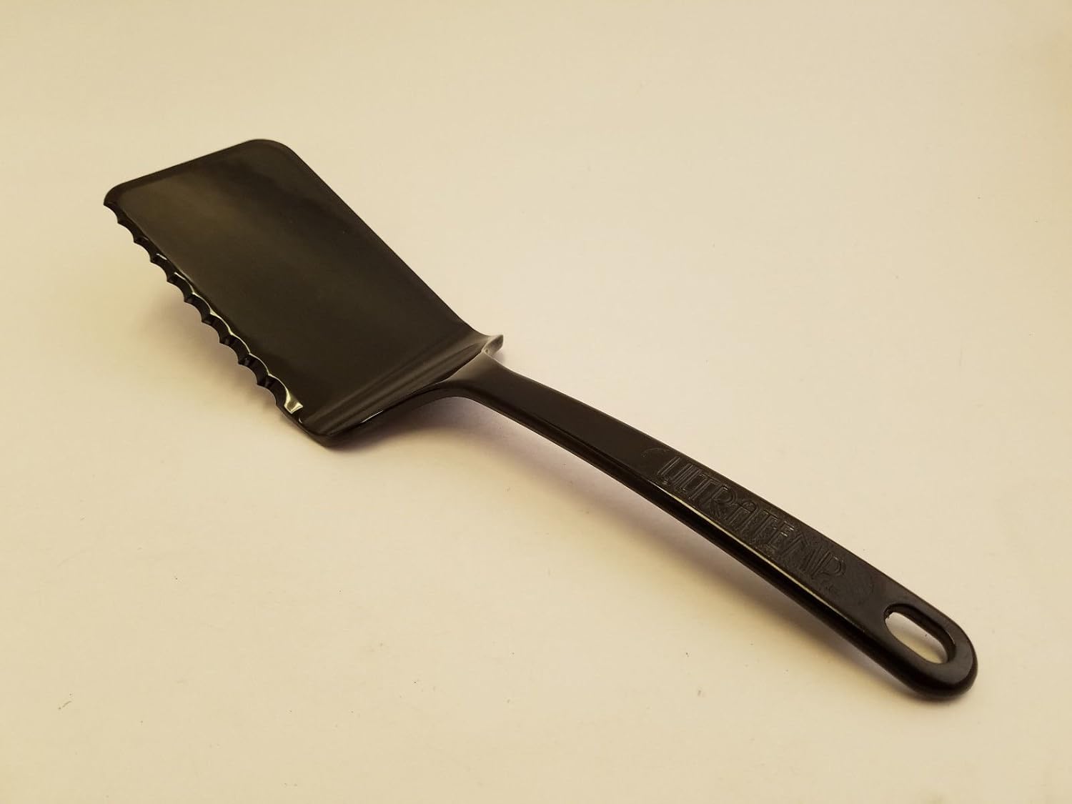 UltraTemp Spatula Serrated Flipper Turner Black 21042 the best Cooking