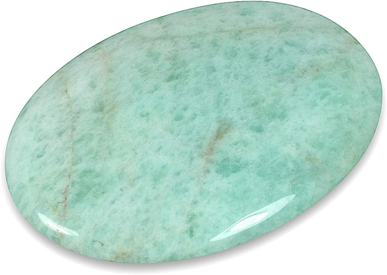 Amazon Com Crystalage Amazonite Palm Stone Crystalage Home Kitchen