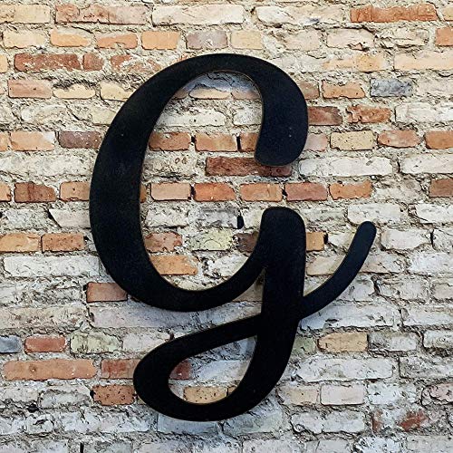 Amazon Com Letter G Metal Wall Art Home Decor Choose 8 12