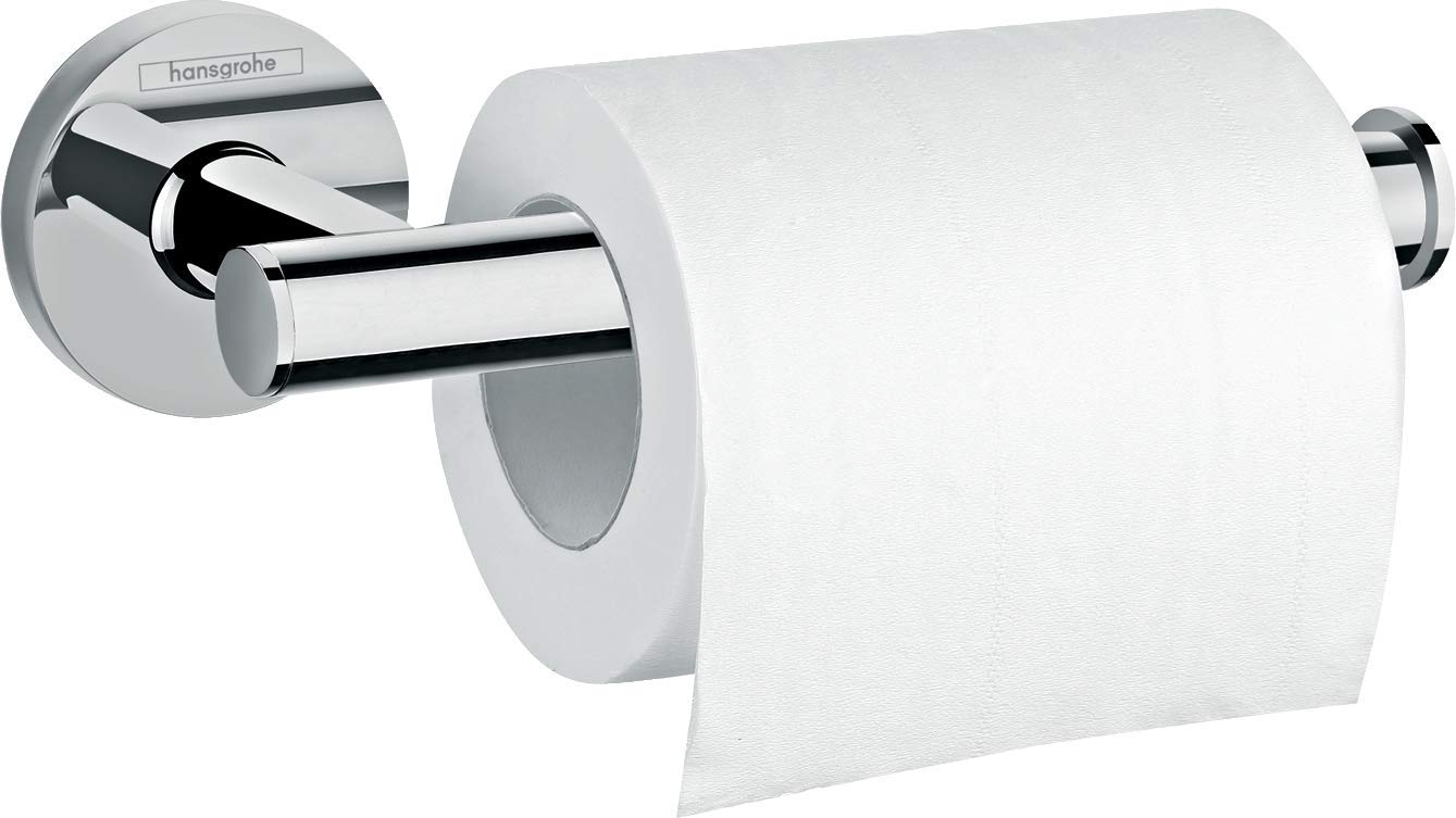 hansgrohe Logis Universal - toilet paper holder, toilet roll holder, bathroom accessory, chrome, 41726000