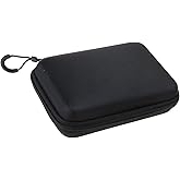 QIEIEI Protector Case Storage Box for R36S R35S K36 Scratchproof Bag Handheld Game Console Carrying Case with Pocket Black