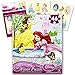 Disney Princess Giant Floor Puzzle for Kids (3 Foot Puzzle, 46 Pieces-- Bonus Disney Princess Stickers)