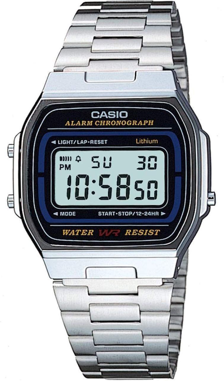 Casio A164WA-1VES Mens Classic Collection Digital Watch