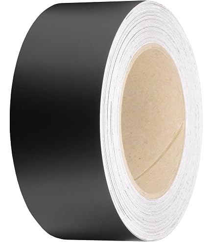 High Gloss Black Vinyl Wrap Kit – 2in X 30ft For Chrome Delete & Window Trim Protection