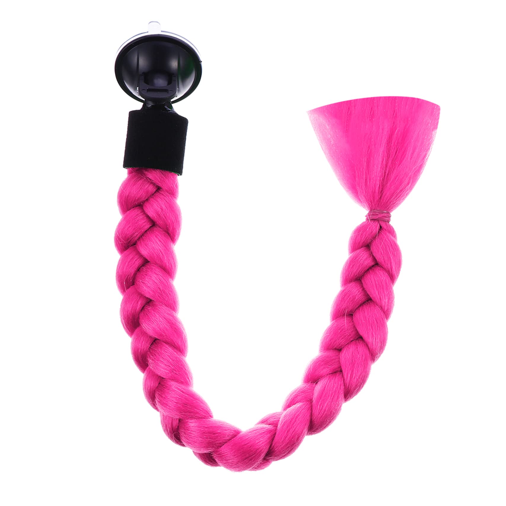 KOMBIUDA Motorcycle Helmet Braids for Women Decorative Ponytails for Motorbike Helmets Stylish Braid Accessories for Full Face Crash Helmets Helmet Decoration Tails