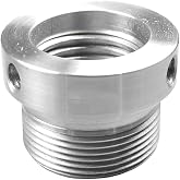 Record Power Insert Chuck Thread Adaptor to fit Lathes with 1-1/4" x 8 tpi Spindle Threads