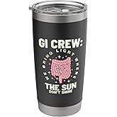 Gi Crew Gastroenterology Endoscopy Nurse Gastroenterologist Stainless Steel Insulated Tumbler