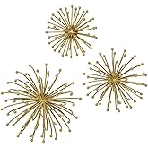 Uttermost Aga - Wall Decor (Set of 3)-7.25 Inches Tall and 11 Inches Wide