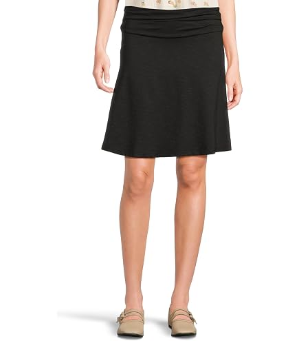 THE TOÉ Freesia Skirt white Wrap Skirt with Freesia Design by Toad&Co at Amazon Women's