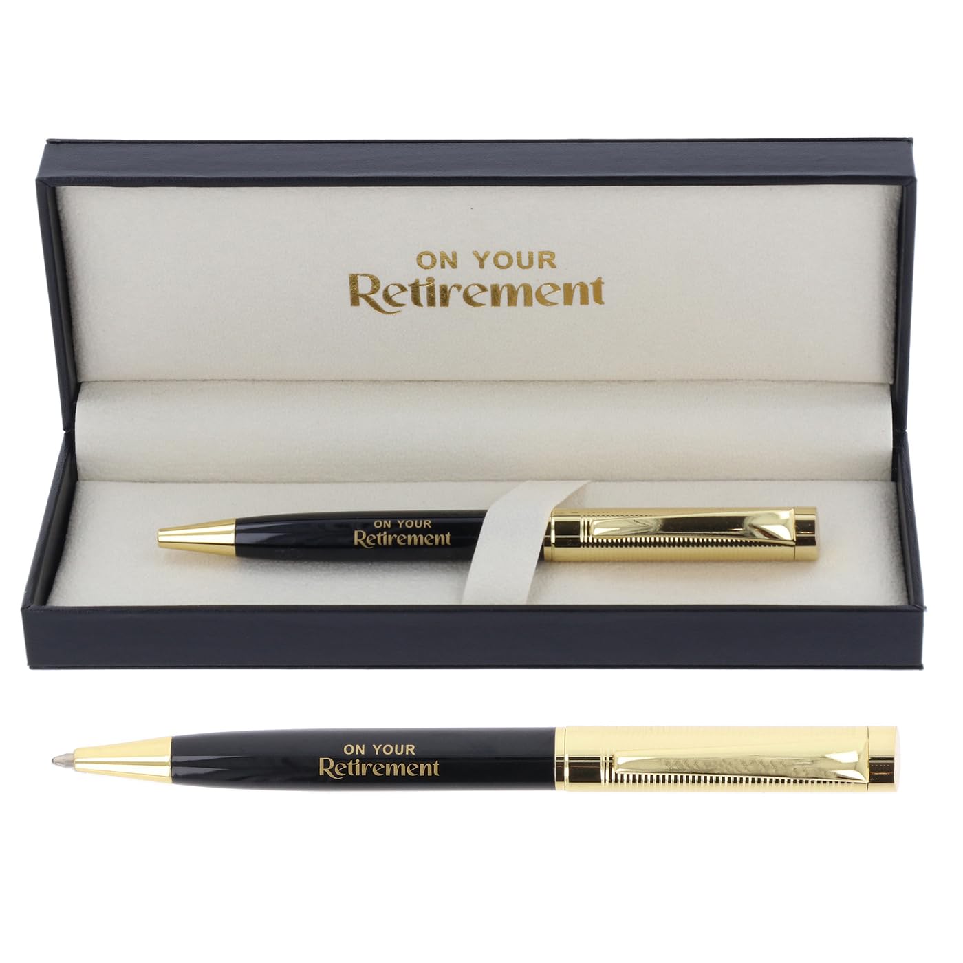Bridgewater Pen Company Occasion Collection Executive Ballpoint Pen - Graduation, Retirement, Mr & Mrs Wedding Boxed Gift (Retirement)