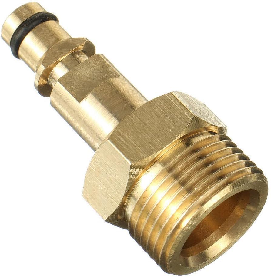 PressureWasherPartsUk M22M to Compatible to Fit Karcher K-Series Quick Connect Adapter