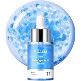 P.CALM Blue Capsule 11 Serum – PDRN & Caffeine for Intense Moisture, Plumping Effect, Elasticity, and Radiant Skin, Korean PDRN Serum (30ml / 1.01 fl.oz)