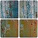 ARTLAND Hand Painted 24x48-inch 'Dream Factory' 3-Piece Gallery-Wrapped Canvas Wall Art Set