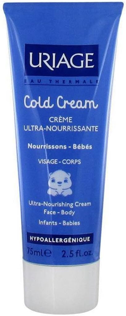 Uriage Ultra-Nourishing Cold Cream 75ml Face Body Moisturizer Dry Skin Care