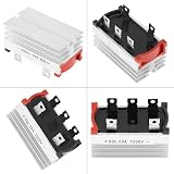 ASHATA 2x 3 Phase Bridge Rectifier 50A 1200V High Power Aluminum Diode for view 3