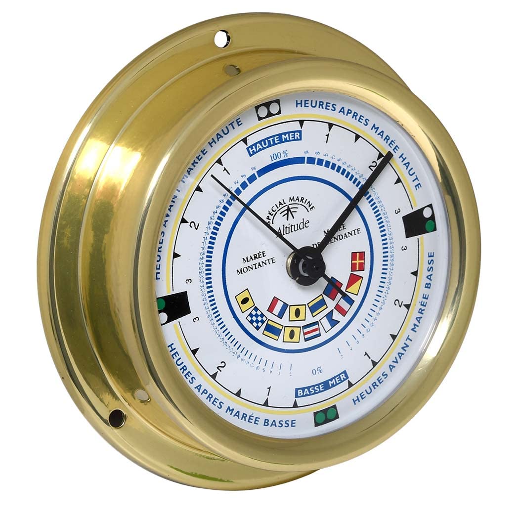 Delite 858sfimfr Altitude Tide Watch Scale French W x H 127 mm x 40 mm