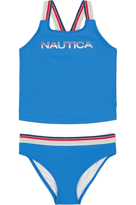 2 Pièces Enfant Fille Maillot de bain Tankinis Bikini Sans manches