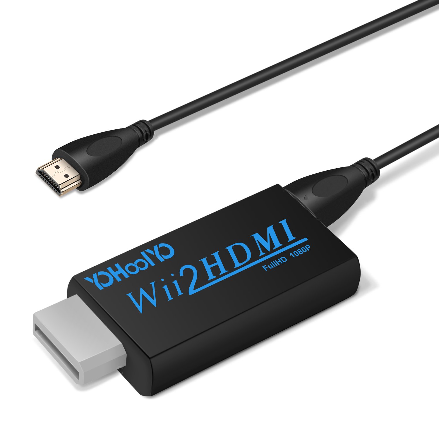 YOHOOLYO Adaptateur HDMI Wii Convertisseur Wii Hdmi avec Un Câble HDMI