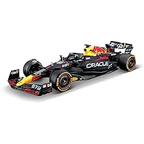 Bburago 1:24 2023 Race Oracle RB19 (2023) with Helmet, Verstappen
