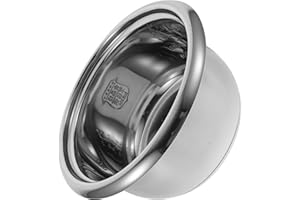 TEHAUX Stainless Steel Rice Cooker Inner Pot Non-stick Cooking Container Replacement for Electric Rice