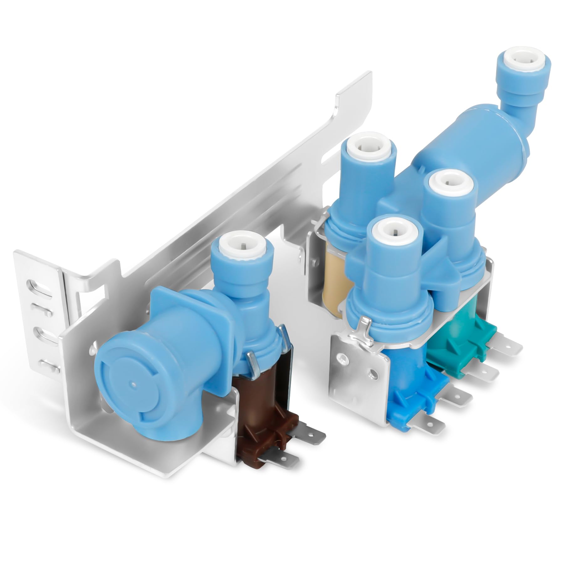 Photo 1 of 242253002 242102201 Refrigerator Water Inlet Valve Replacement for Frigidaire, Electrolux, Kenmore, Crosley Refrigerators, Replaces AP5669874 PS7321353 2689640 EAP7321353