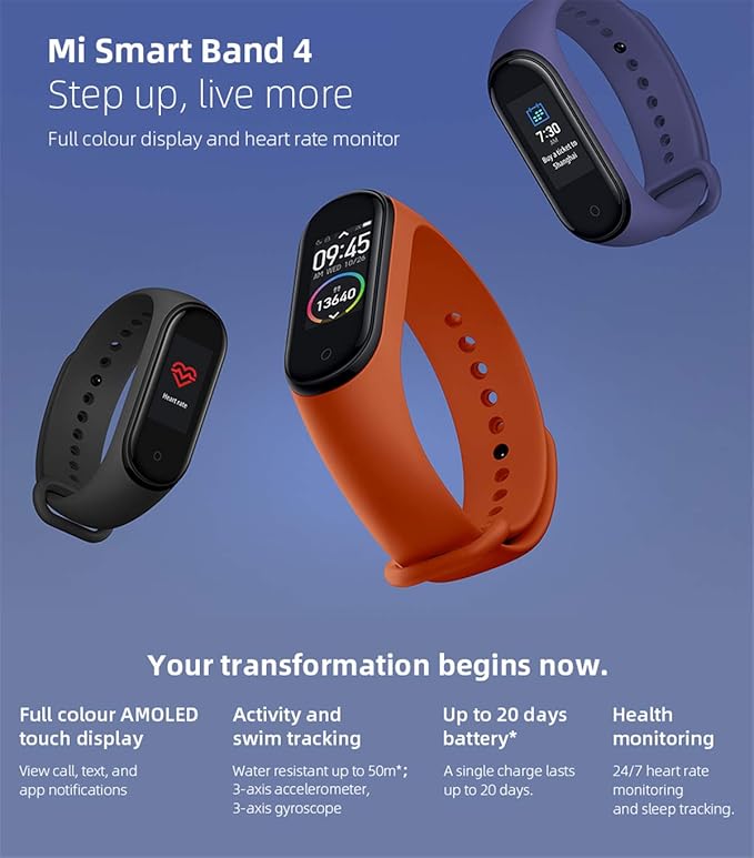amazon mi smart band 4