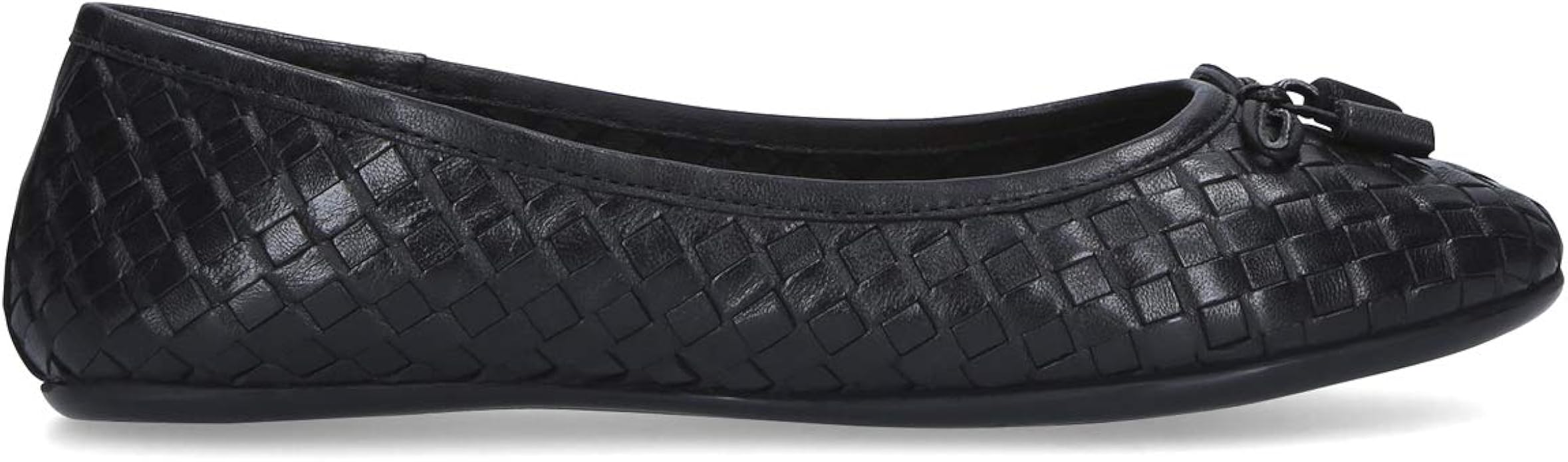 carvela flat black shoes