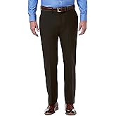 Haggar Men's Premium Comfort Classic Fit Flat Front Dress Pant - Regular and Big & Tall