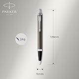 Parker IM Ballpoint Pen Dark Espresso with Blue Ink Refill Gift Box view 3