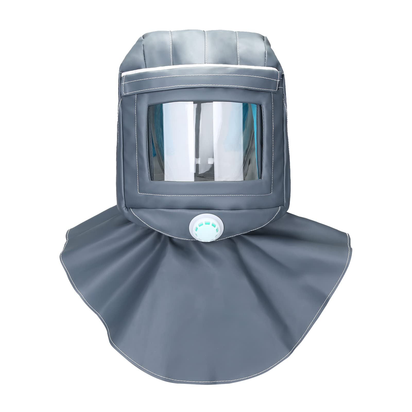 ENJOHOS sandblasting hood, sand blasting helmet hood, Anti-dust Hood Protective Gear, Safety Face Shields (pvc)