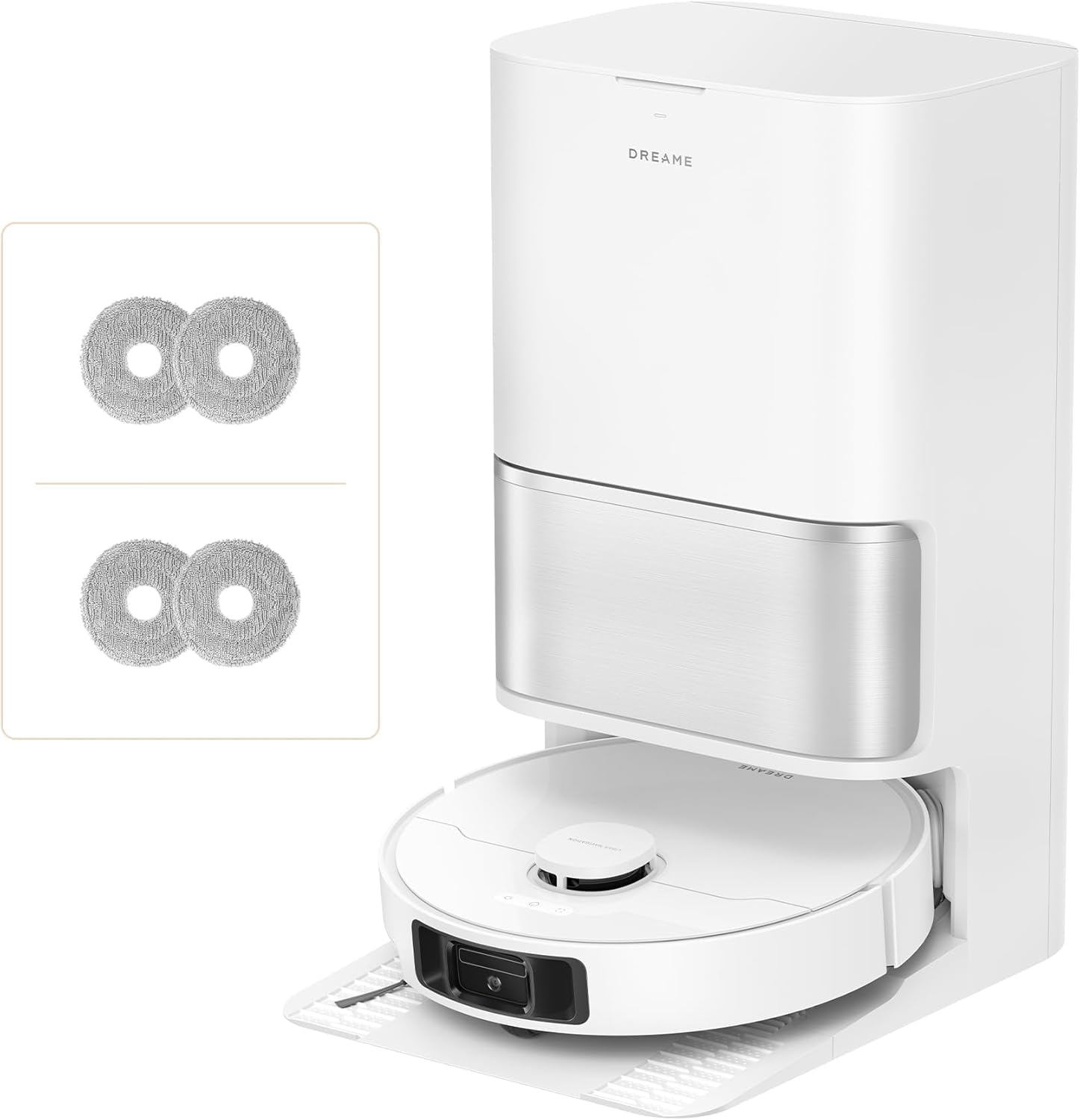 DREAME L10s Ultra Gen 3 Kit Saugroboter mit Wischfunktion mit einer Saugkraft von 25.000 Pa, Seitenbürste und Mopp ausfahrbar, selbstreinigende All-in-One-Dockingstation, Steuerung per App und Sprache 4