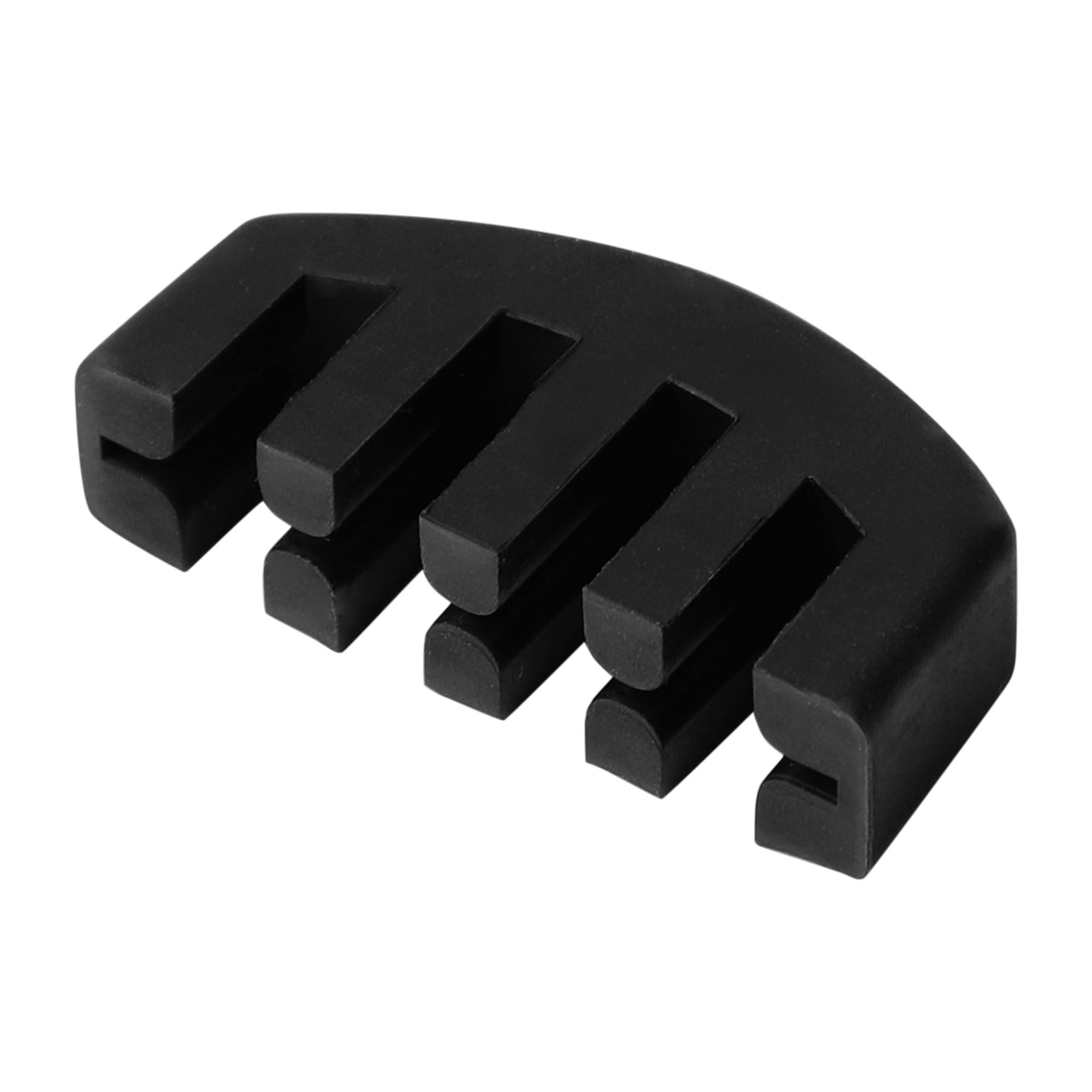 sourcingmap Heavy Rubber Acoustic Violin Violin Practice 1/2 3/4 4/4 Silent Black