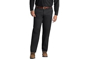 Red Kap Men's Stain Resistant, Flat Front Work Pants