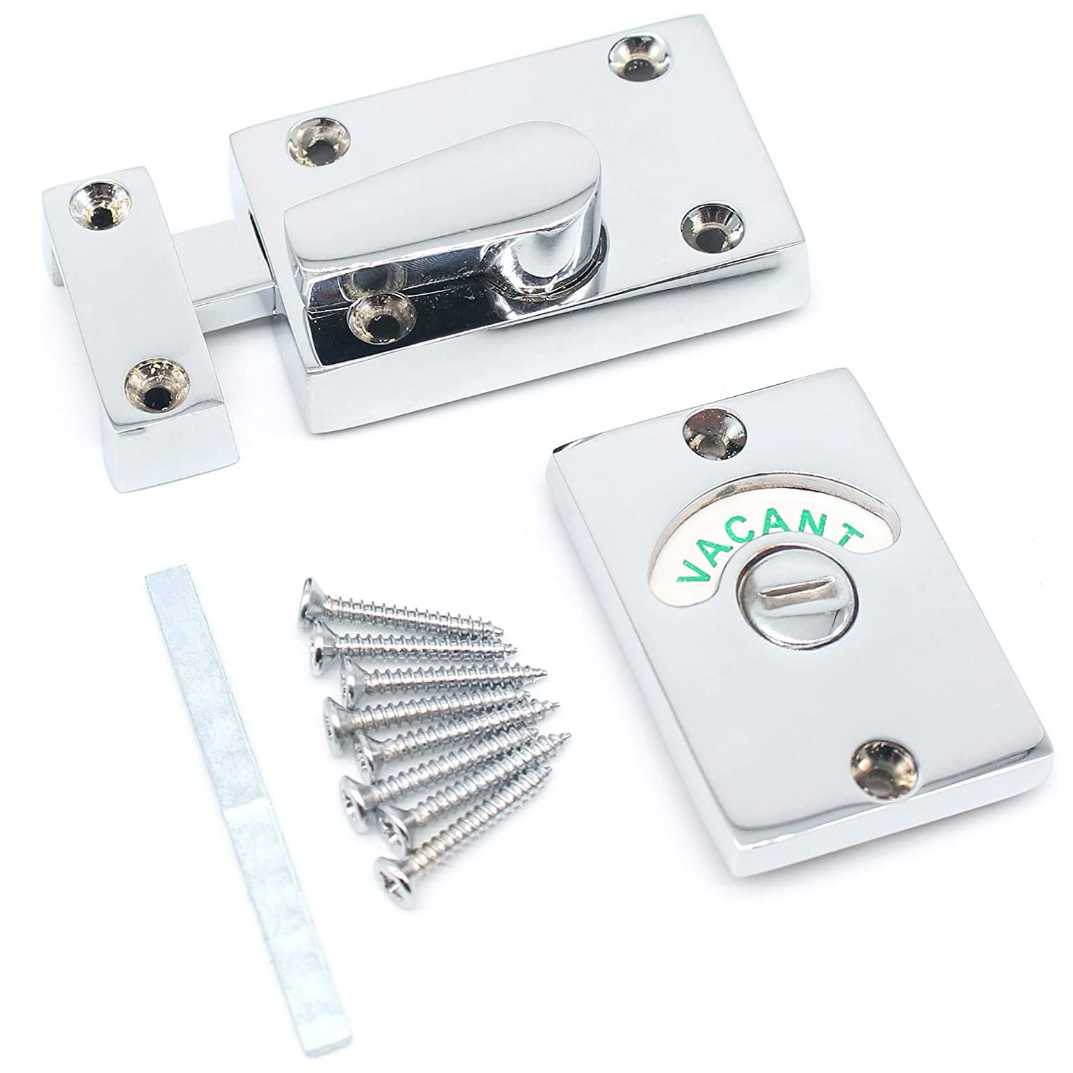Toilet Indicator Bolt Vacant/Engaged Polished Chrome
