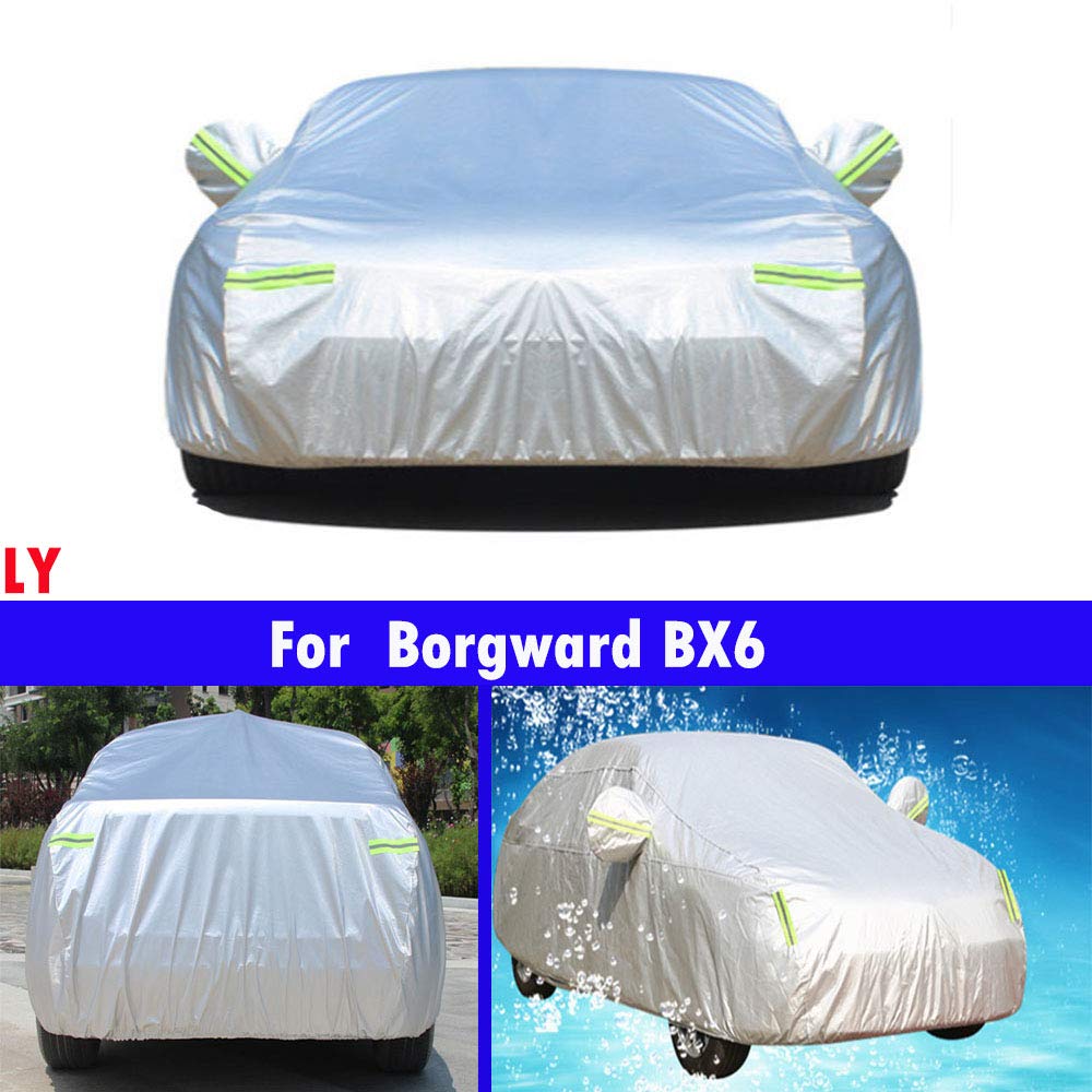 1pcs Car Sewing Car Cover Heat Insulation Four Seasons General Winter Warm Special Car Cover White f