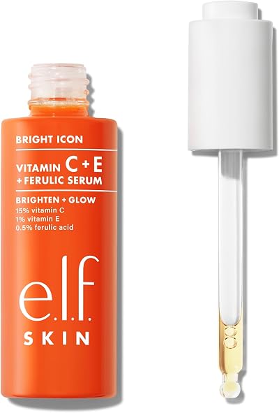 e.l.f. SKIN Bright Icon Vitamin C + E + Ferulic Serum 30ml
