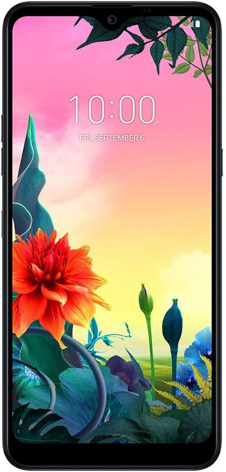 LG K50S (32GB, 3GB) 6.5" HD+ Display, Triple Camera, MIL-STD 810G Certified, US + Global 4G LTE GSM Factory Unlocked LM-X540HM - International Model (Black, 32 GB)