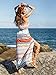 Floerns Women's Boho Print Halter Neck Split Summer Beach Maxi Dress Multicolor M
