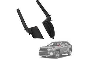 Magimaker 2Pcs Windshield Wiper Cowl Cover Trim 53866-0R070 53867-0R070 Compatible with Toyota RAV4 2019.11-2022 Left and Right Side Wiper Cowl Trim Panel