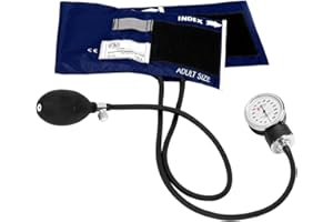 Prestige Medical 79-NAV Standard Aneroid Sphygmomanometer,Navy