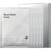 idplacosmetics Real After Care Mask (5ea) — Bio-Cellulose Ultra-Adhesive Korean Sheet Mask with Coconut-Derived Fiber for Soothing Hydration & Comfortable Fit