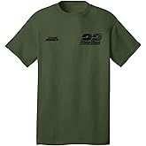 Checkered Flag Sports 2025 Patriotic Number T-Shirt - Automotive Racing Apparel