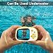 Abdtech Gifts Underwater Camera for Kids, Action Cameras Toy for 5-10 Year Old Girls Boys Teen Built in Three Game Movie Music Player with 16GB SD Card, Gift for Girls (Yellow)thumb 4