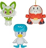 Pokémon Paldea First Partner Plush 3 Pack - 8-Inch
