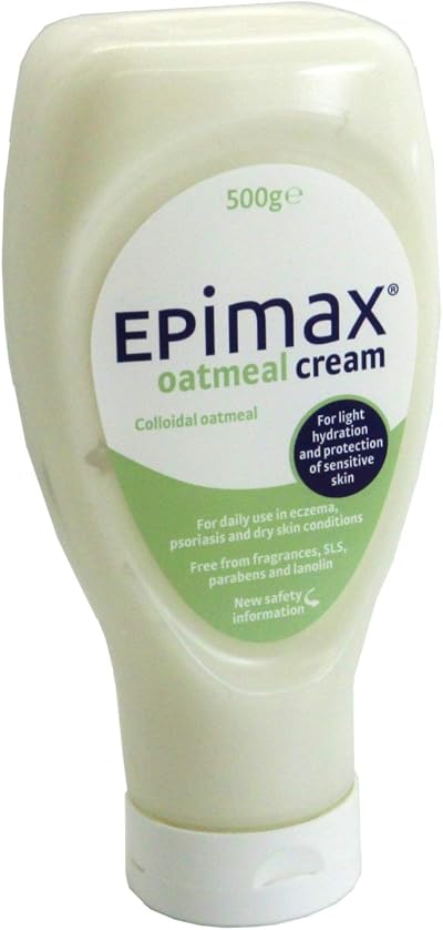 Epimax Oatmeal Cream 500g Two Pack for Eczema Psoriasis